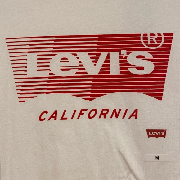 NWT RARE Levi's Retro Ringer T-Shirt - Medium - Picture 9 of 11